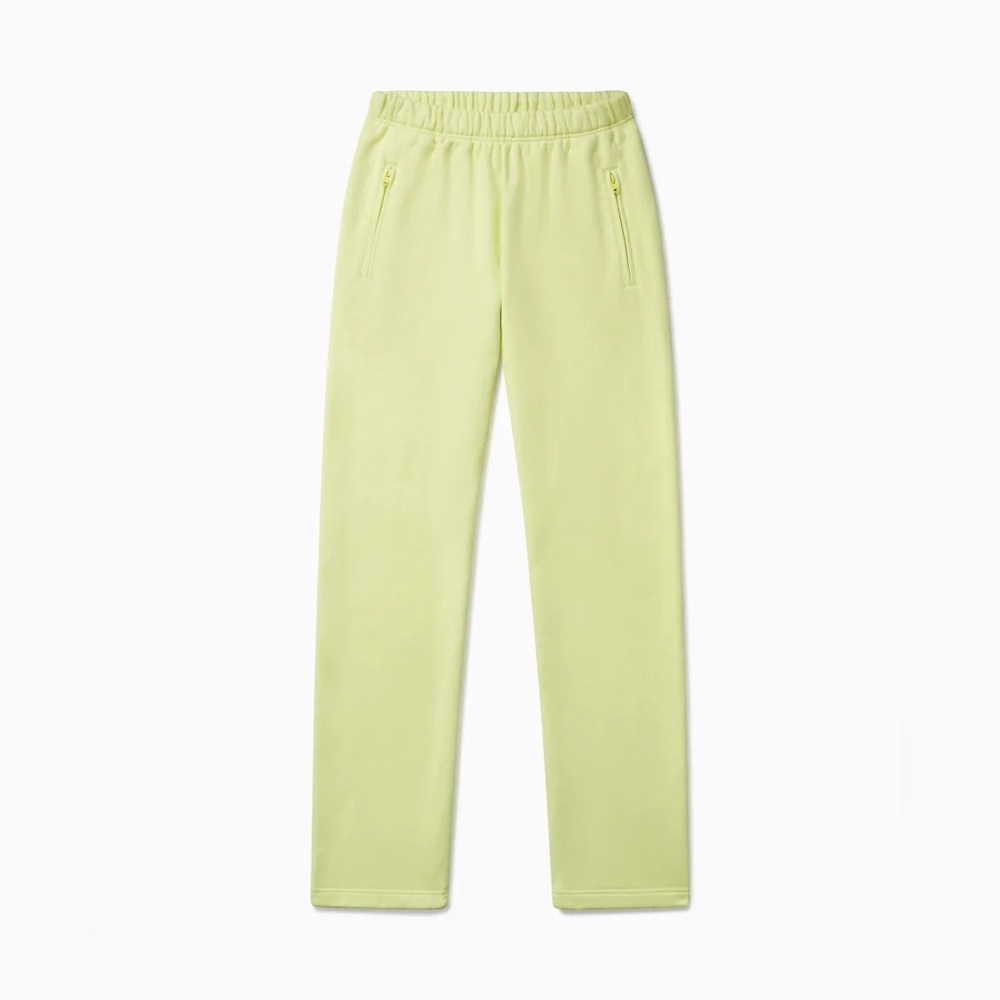 NWT KHY Fleece Straight Leg Women's Pants in Limoncello - Picture 4 of 4